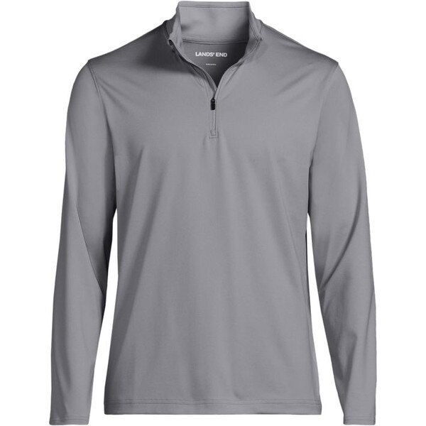 [41] Lands End Unisex Rapid Dry Quarter Zip Pullover